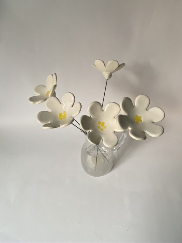 Ceramic Flowers - Mixed bunch of 12 - Image 13