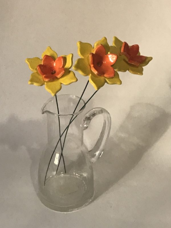 Ceramic Jonquils - Bunch of 3 - Image 6