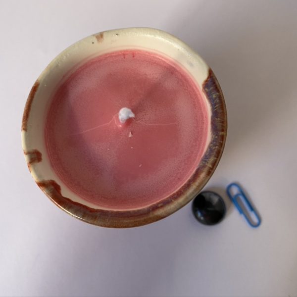 Vanilla and Raspberry Scented Candle - Image 4