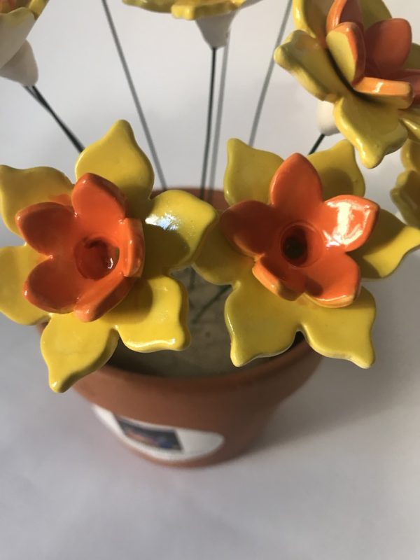 Ceramic Jonquils - Bunch of 3 - Image 3