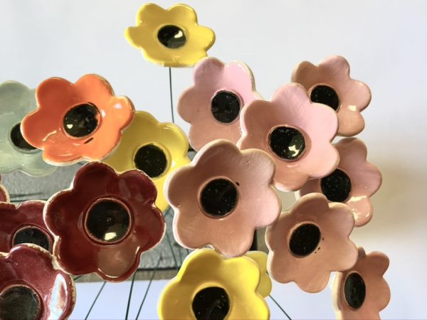 Ceramic Primulas- Bunch of 6 - Image 2