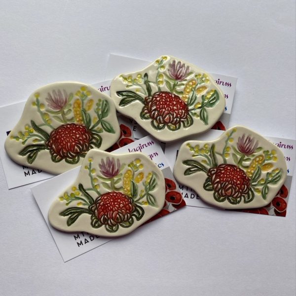 Ceramic Pins - Australian Flora - Image 21